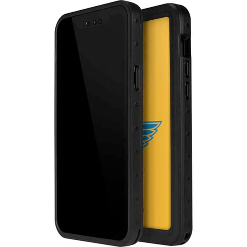 NHL St. Louis Blues Solid Background iPhone 15 Waterproof Case